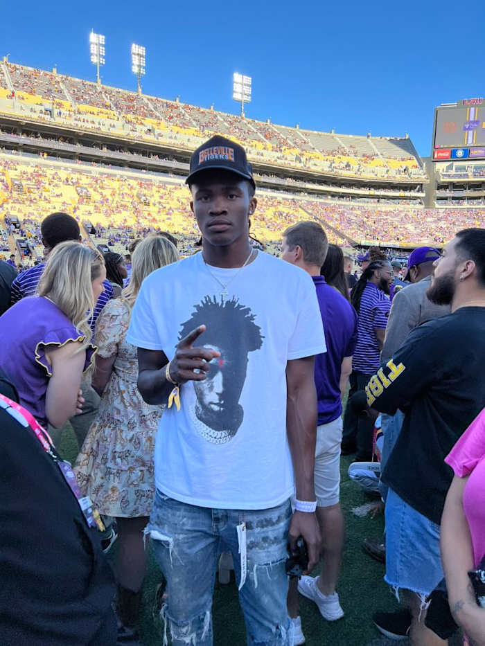 No. 1 quarterback in America, Bryce Underwood, makes his return trip to Baton Rouge on Oct. 14.